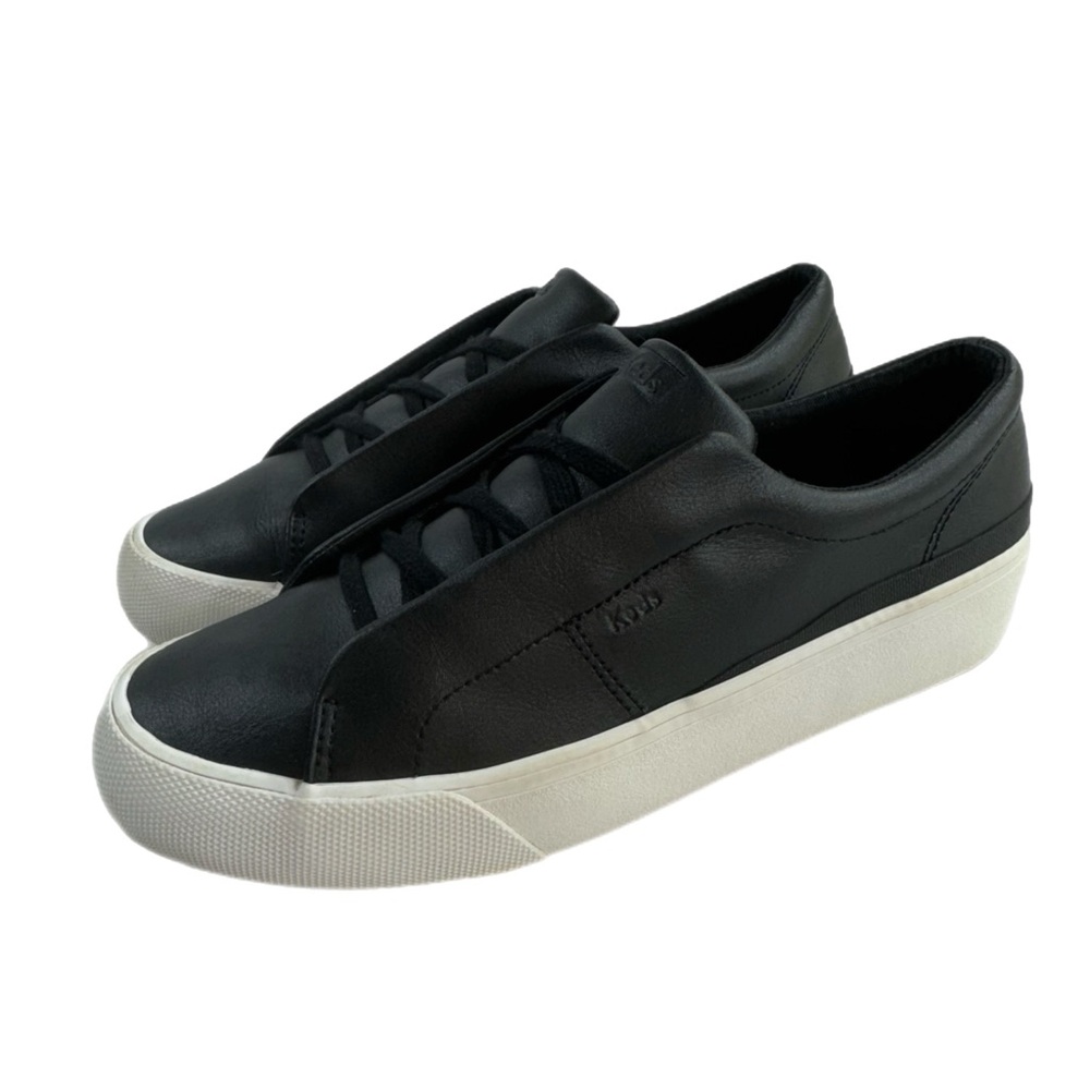 Keds Women’s Remi Leather Black Slip On Sneakers
